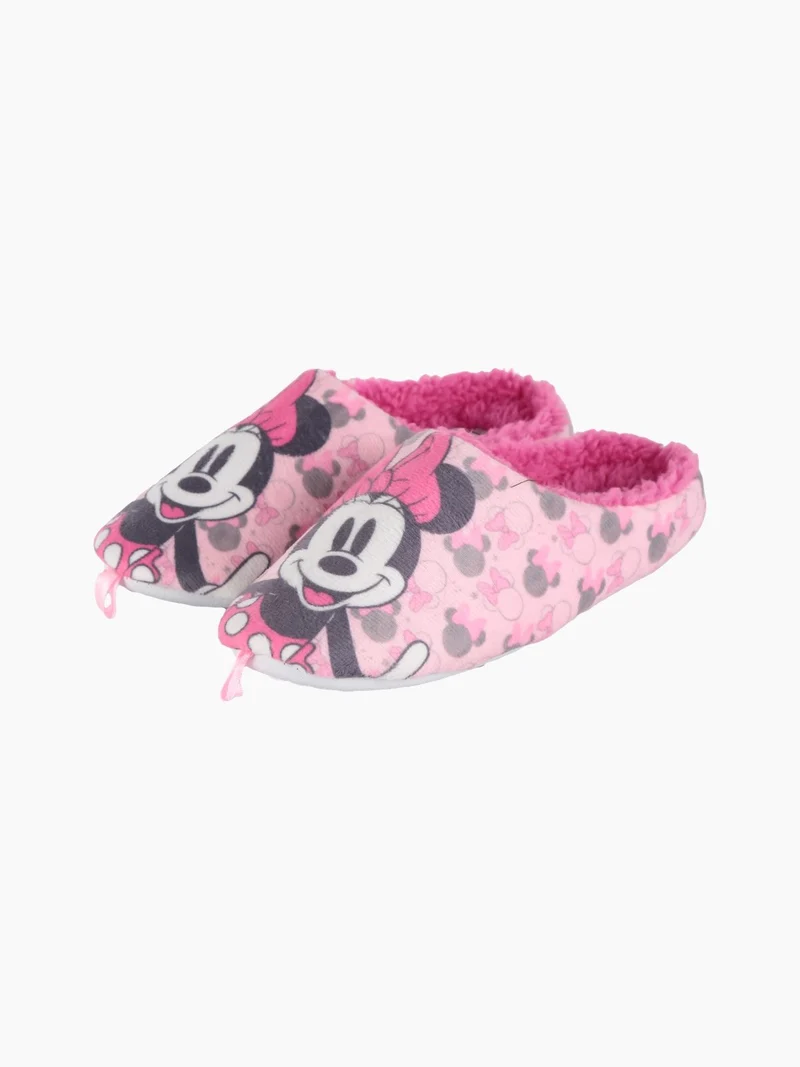 Minnie Pantofole da bimba con stampa - rosa