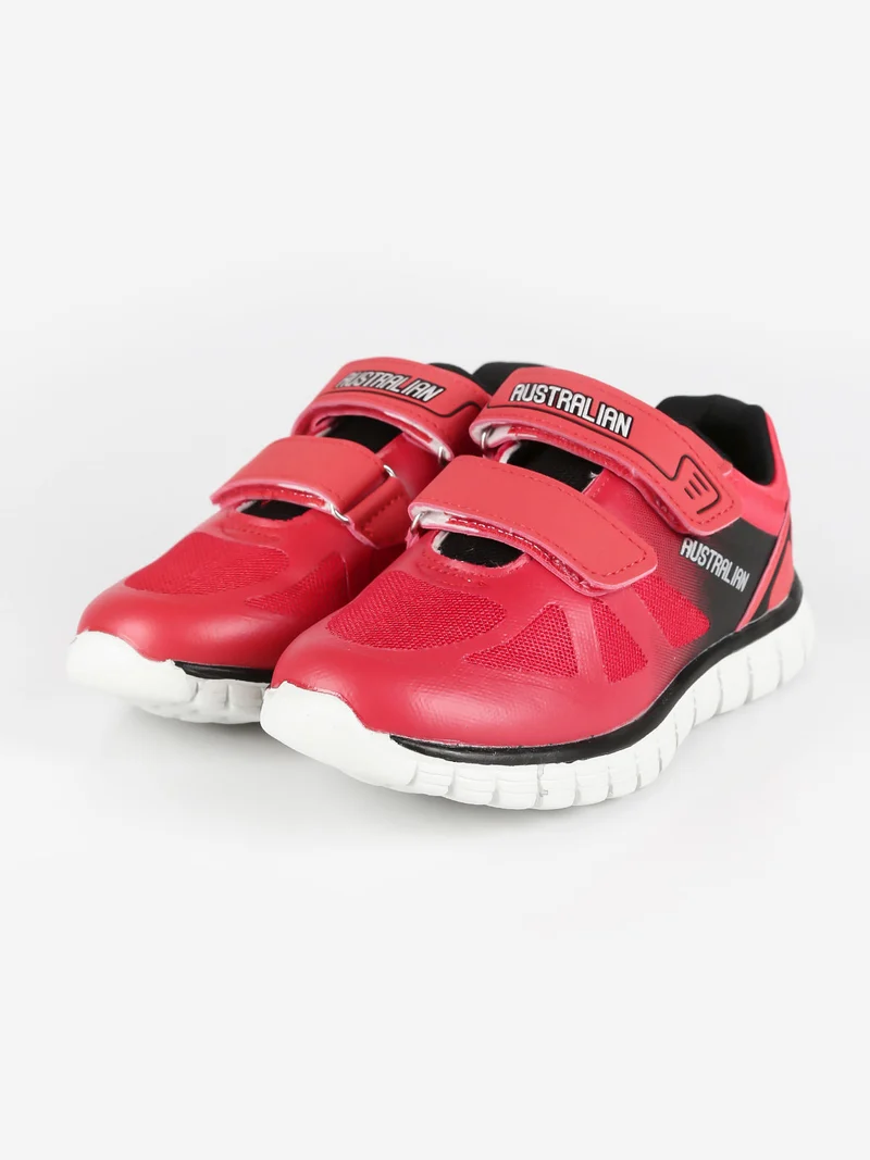 Scarpe sportive da bambino con strappi - rosso