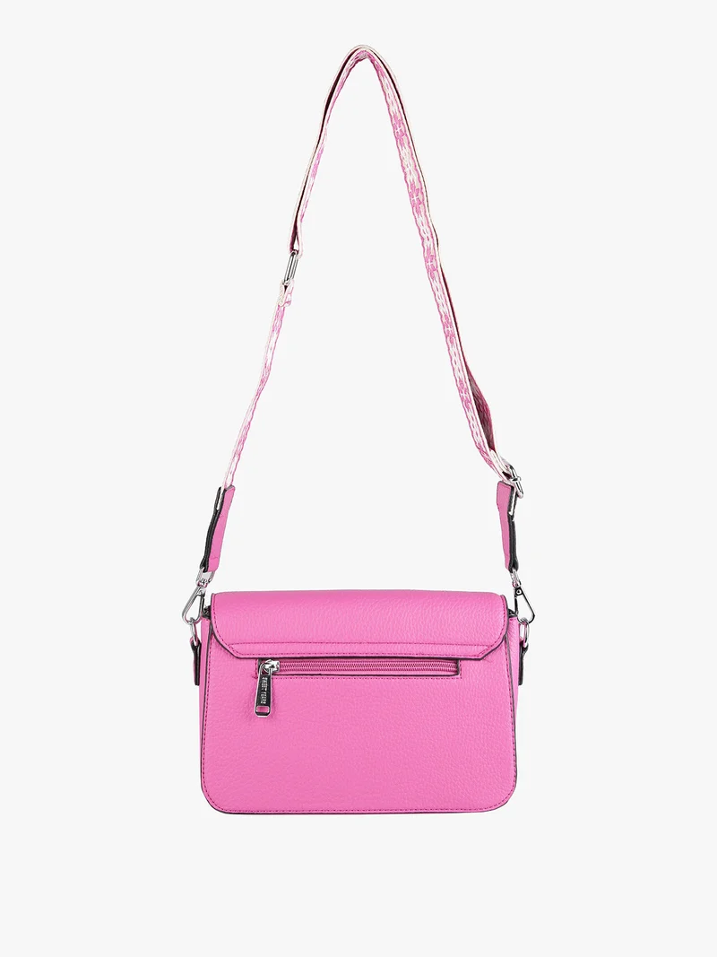 Borsetta a tracolla da donna - fucsia