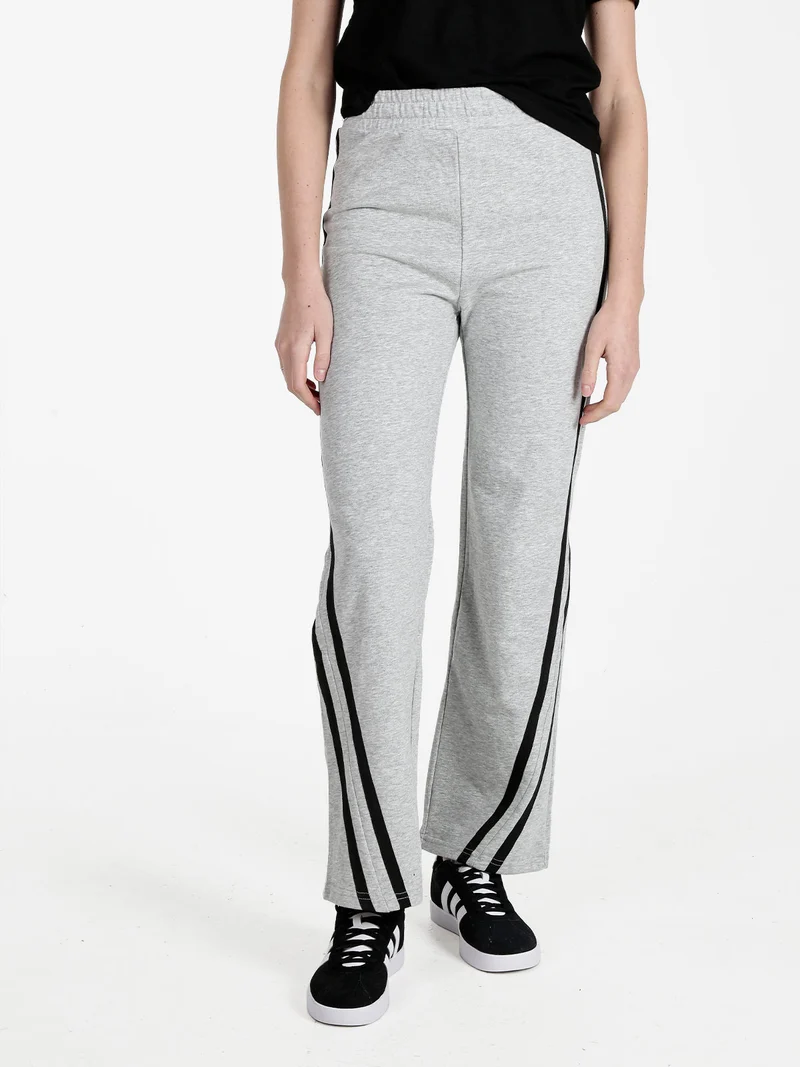 Pantaloni sportivi da donna in felpa - grigio