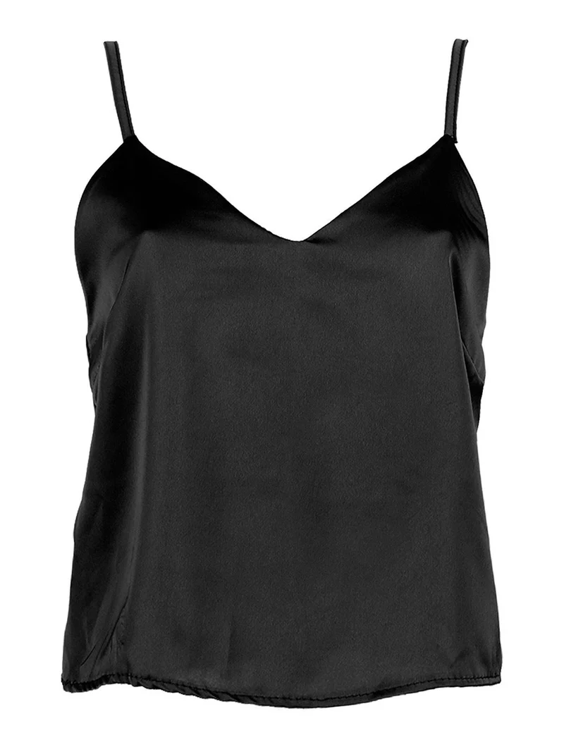 Top corto donna - nero