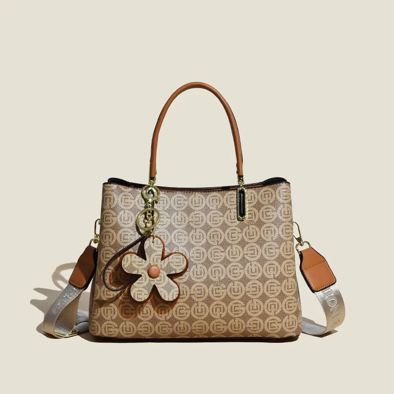Damen Handtasche | Vintage Stil | Hochwertiges Kunstleder | 20L Kapazität