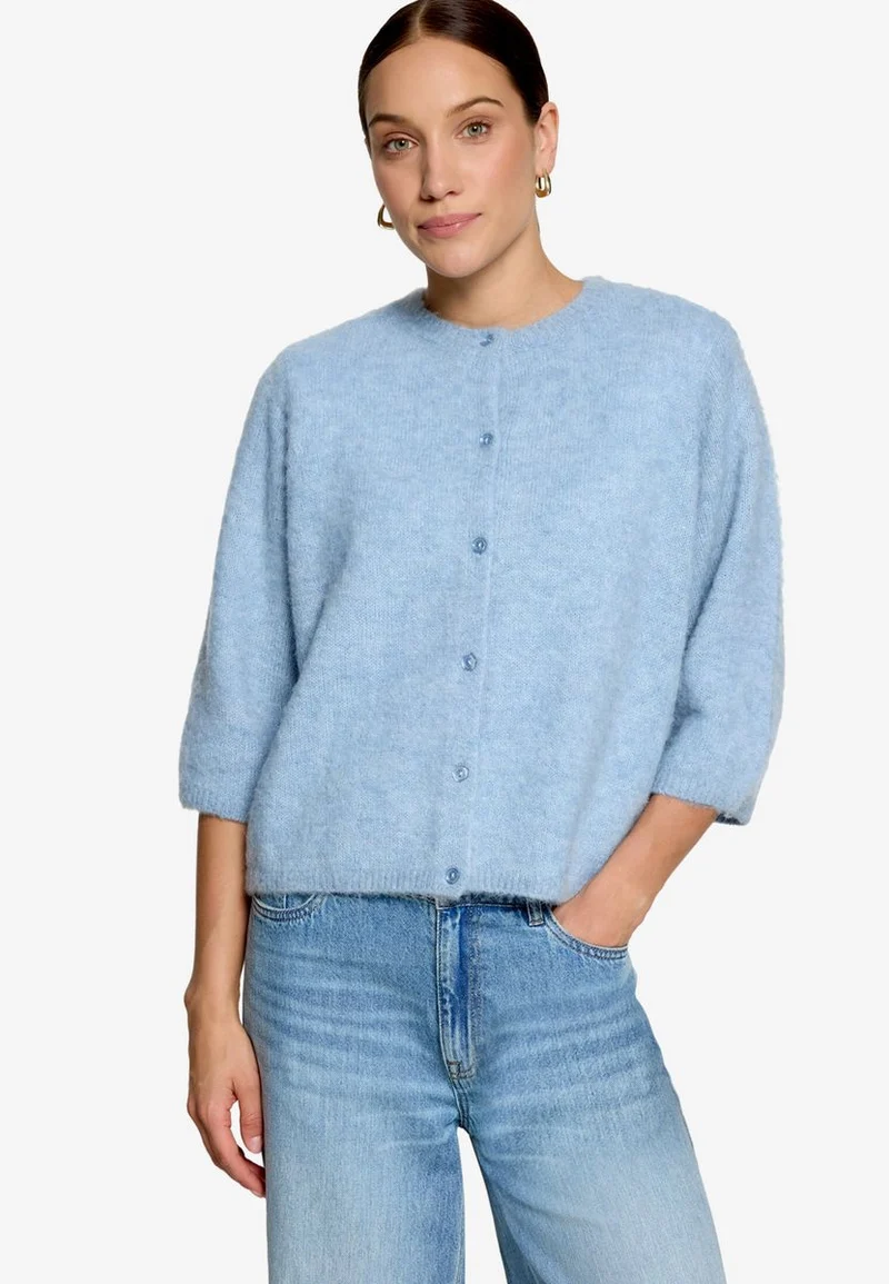 Strickjacke 3/4 Arm mit Knöpfen