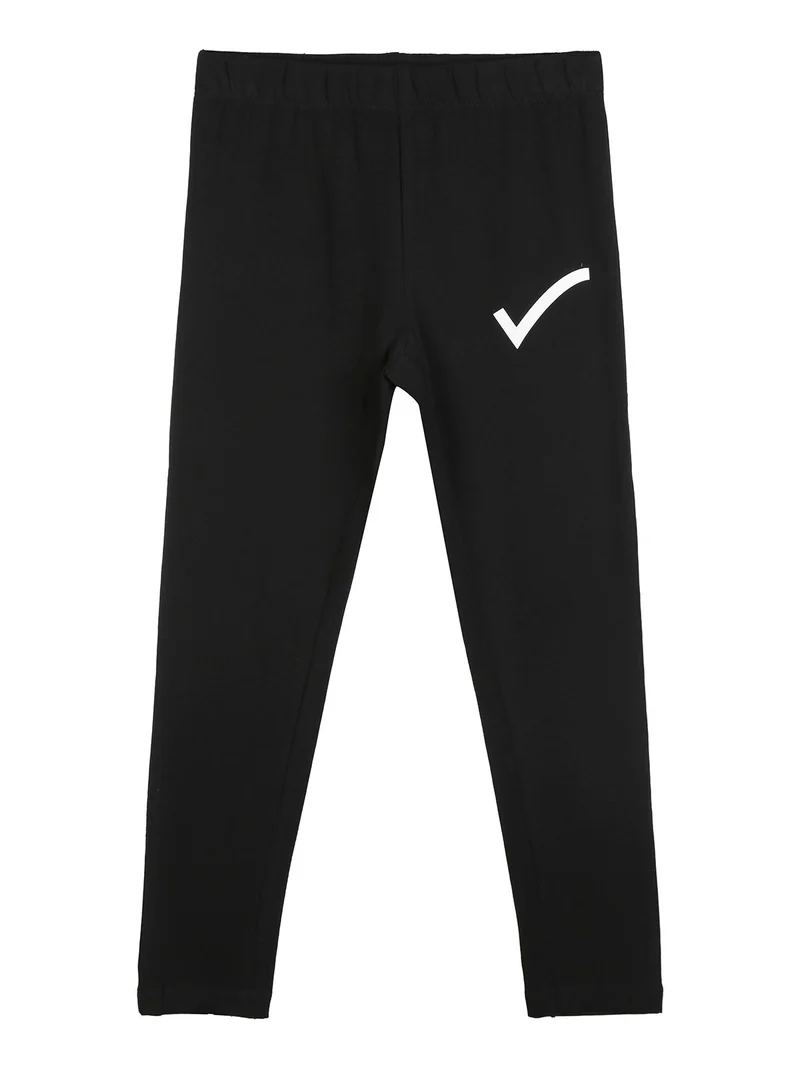 Leggings sportivi da ragazza - nero