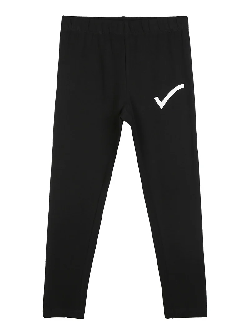 Leggings sportivi da ragazza - nero
