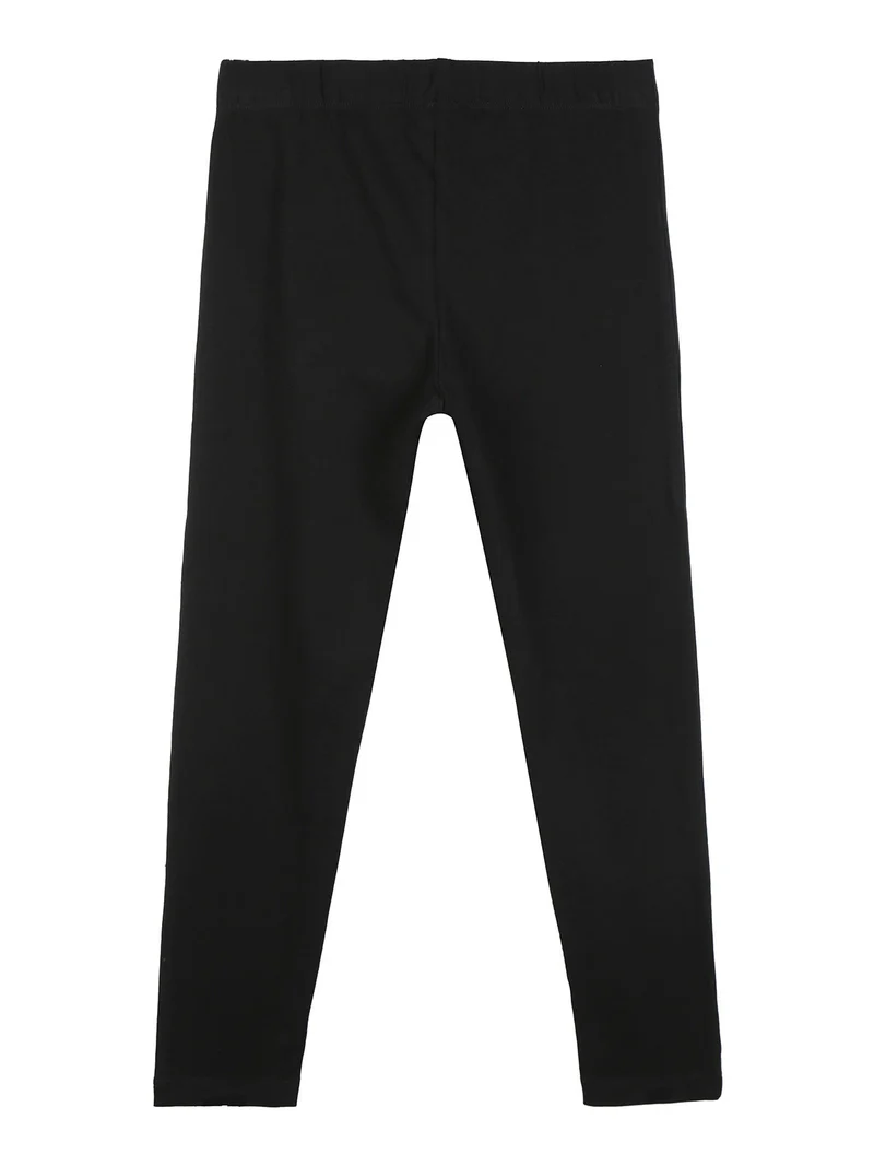 Leggings sportivi da ragazza - nero