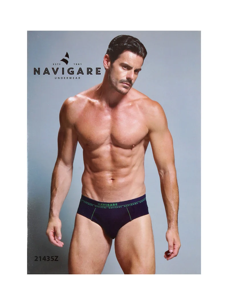 Slip uomo in cotone elastico - arancione