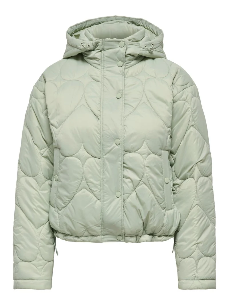 ONLTAHIA LW HEART HOOD JACKET CC OTW
