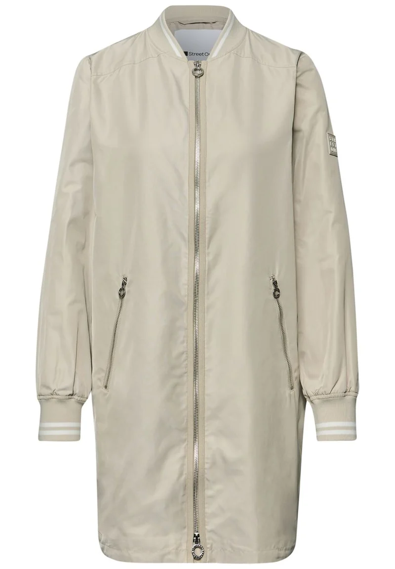 Long Bomber Jkt w. College Det