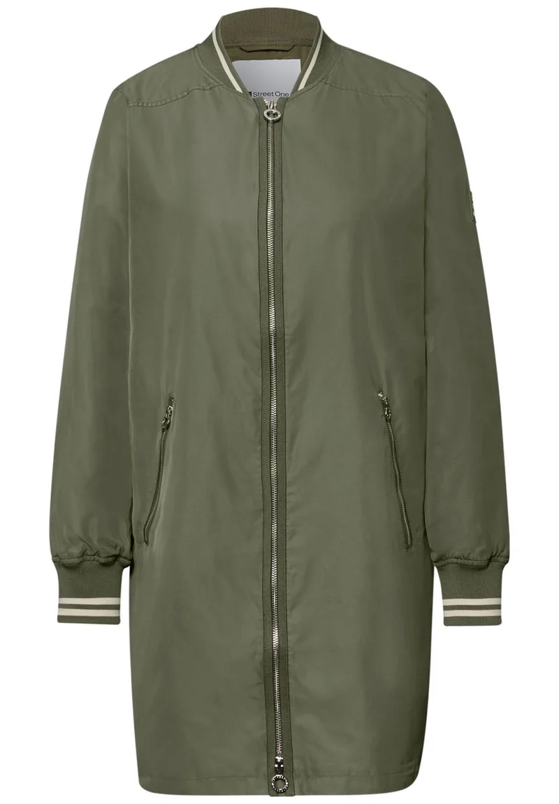 Long Bomber Jkt w. College Det