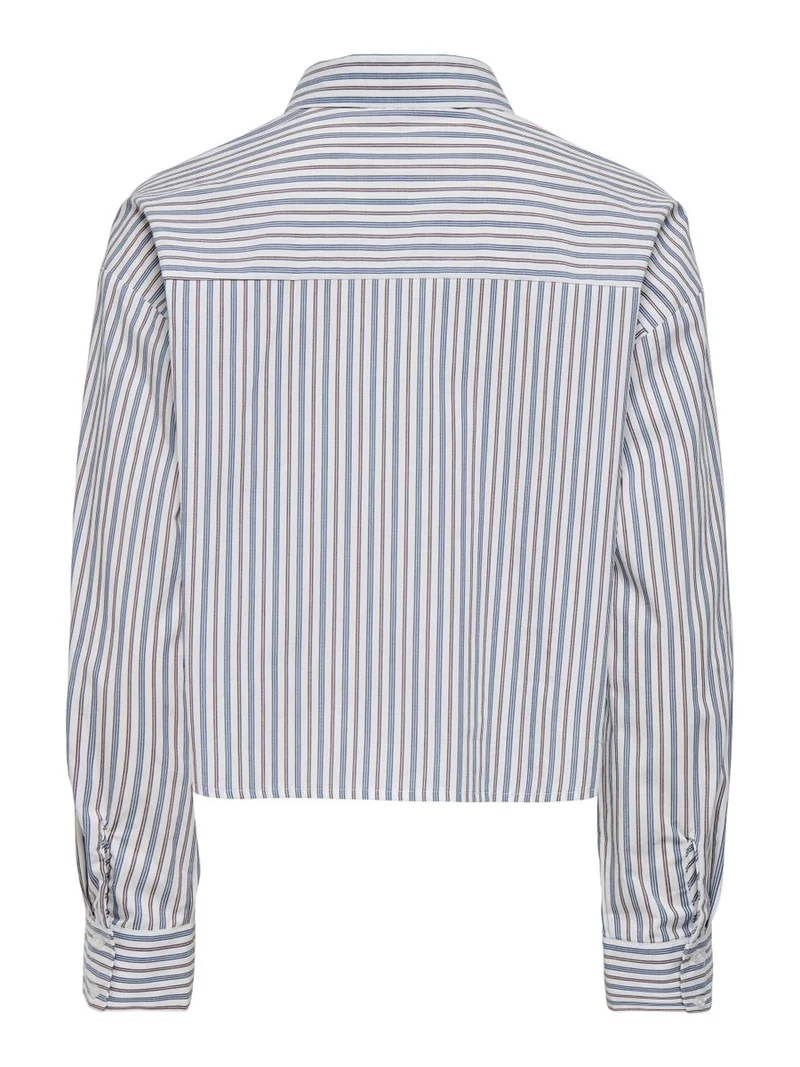 ONLRITI MIKU L/S CROP SHIRT WVN