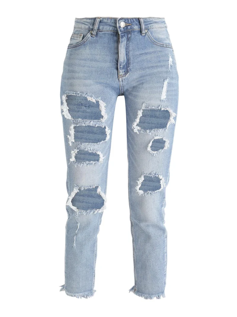 Jeans boyfriend strappati - jeans