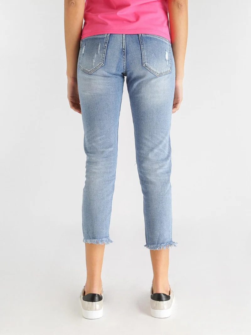 Jeans boyfriend strappati - jeans