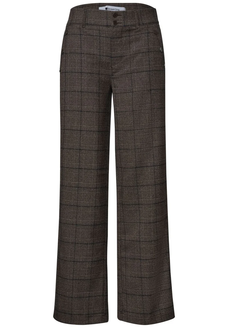 High Waist Straigt Leg Hose im Casual Fit