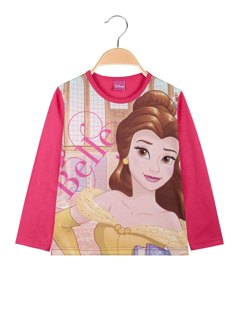 Maglietta da bambina a manica lunga - fucsia
