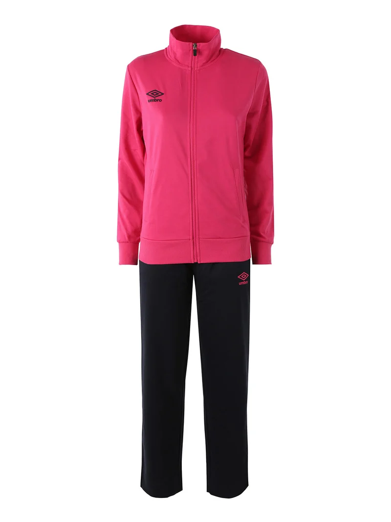 Completo tuta da donna 2 pezzi full zip - fucsia