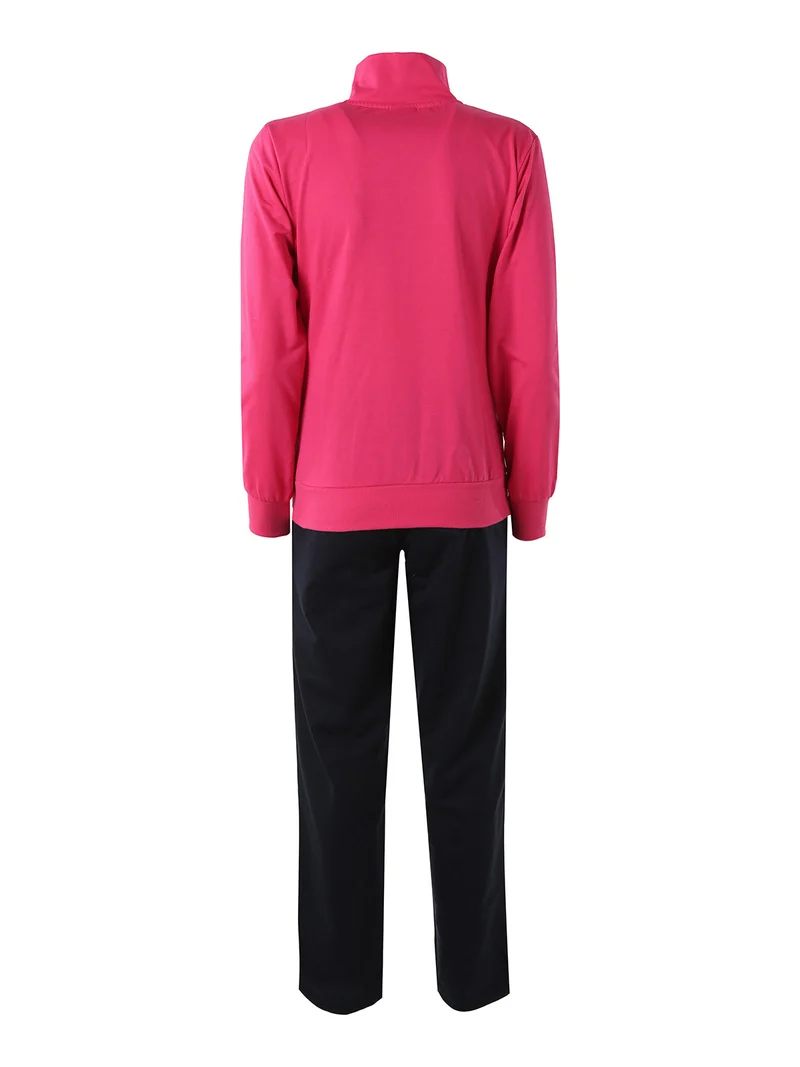 Completo tuta da donna 2 pezzi full zip - fucsia
