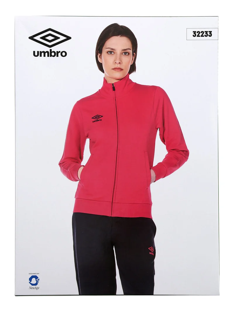 Completo tuta da donna 2 pezzi full zip - fucsia