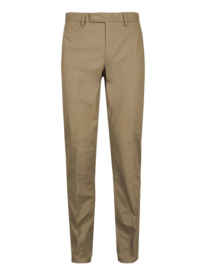 Pantaloni chino da uomo in cotone - beige