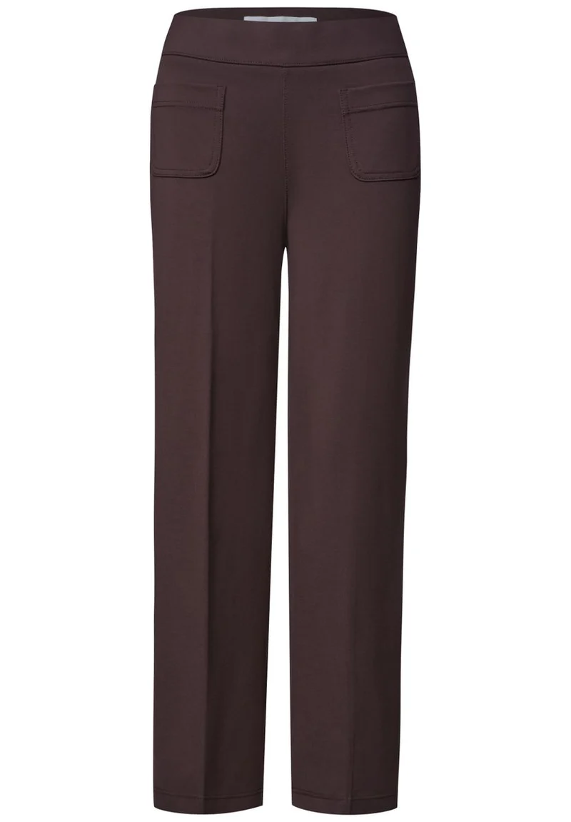High Waist Straight Leg Hose im Casual Fit