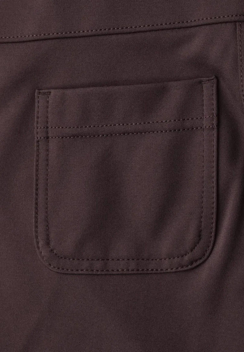 High Waist Straight Leg Hose im Casual Fit