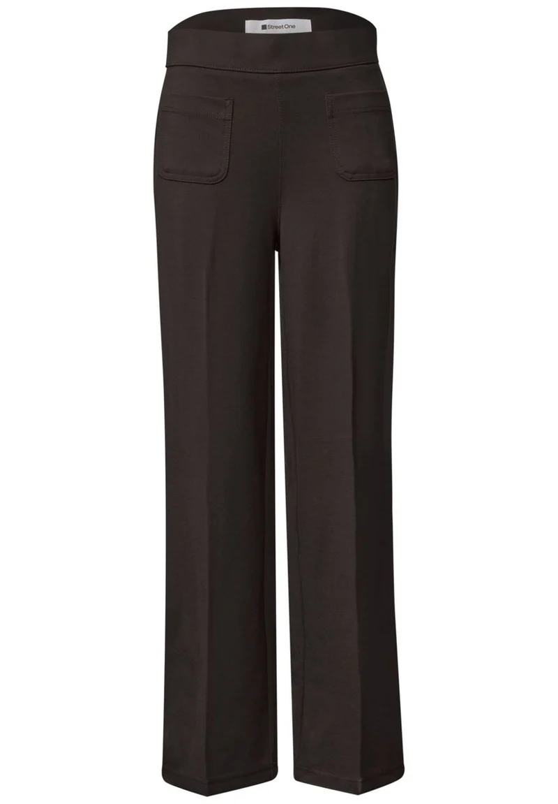 High Waist Straight Leg Hose im Casual Fit