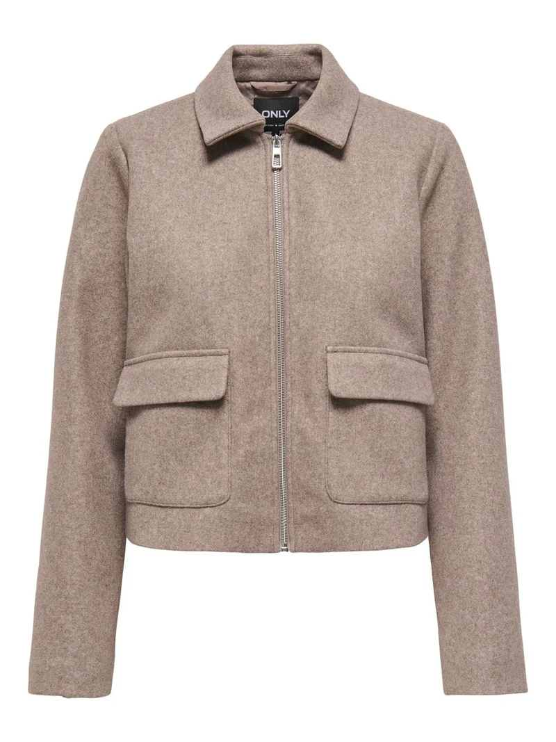 ONLVELA ZIP SHORT JACKET OTW NOOS