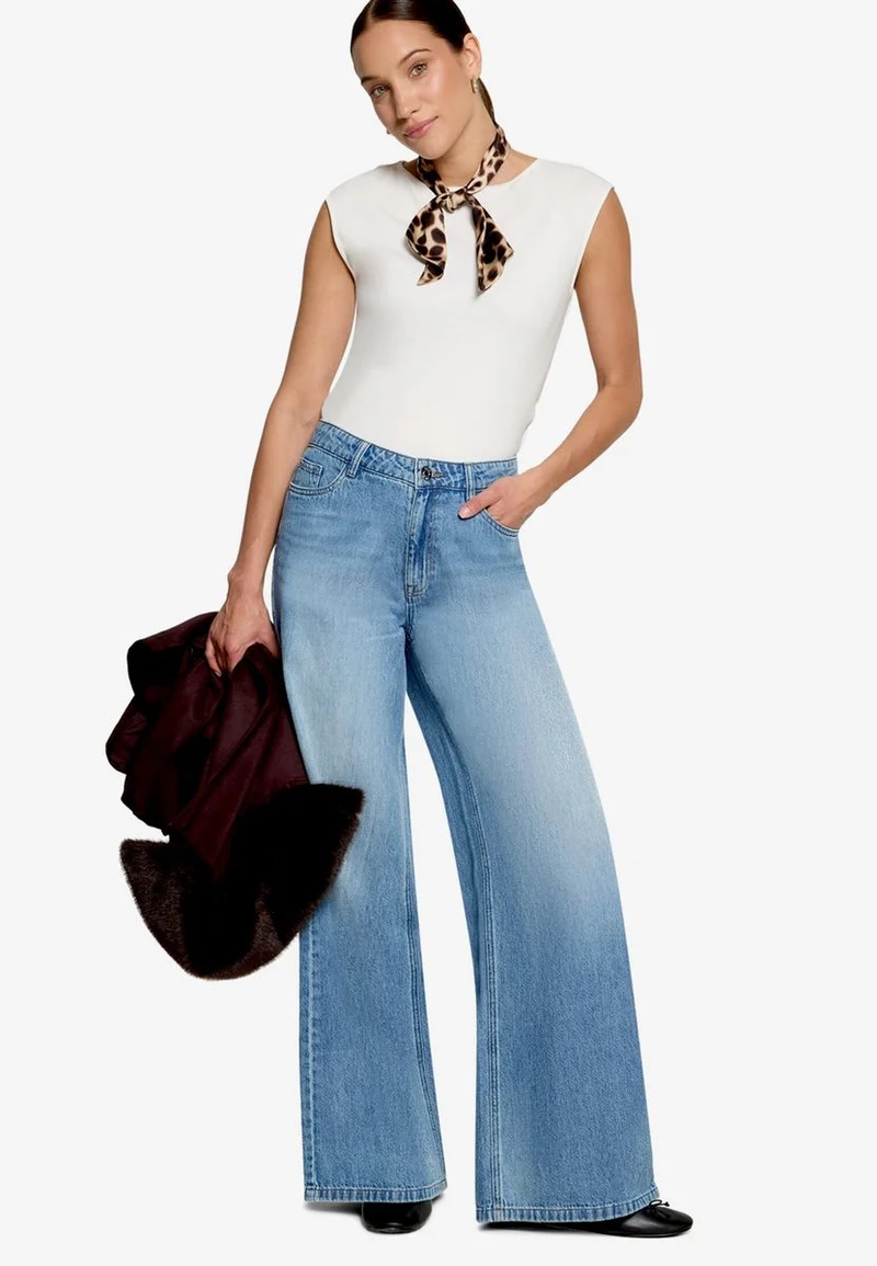 Wideleg-Jeans Style: 30 Inch