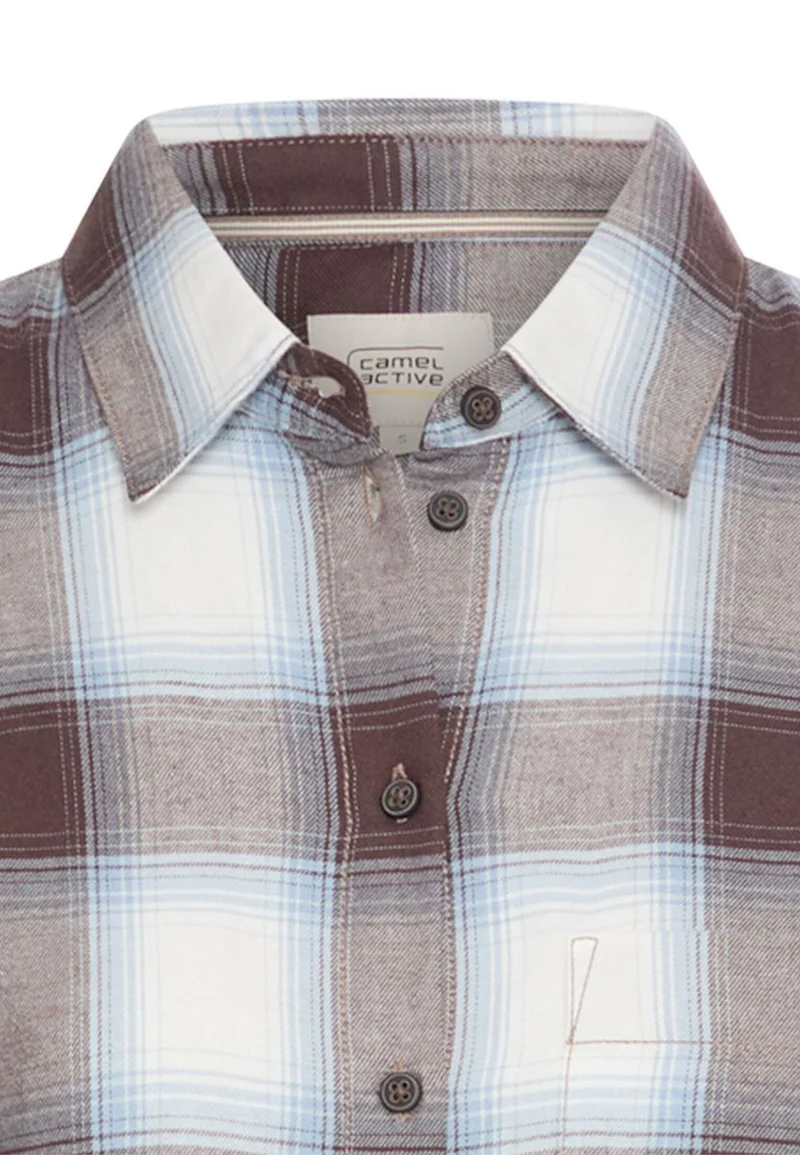 Bluse mit Brusttasche