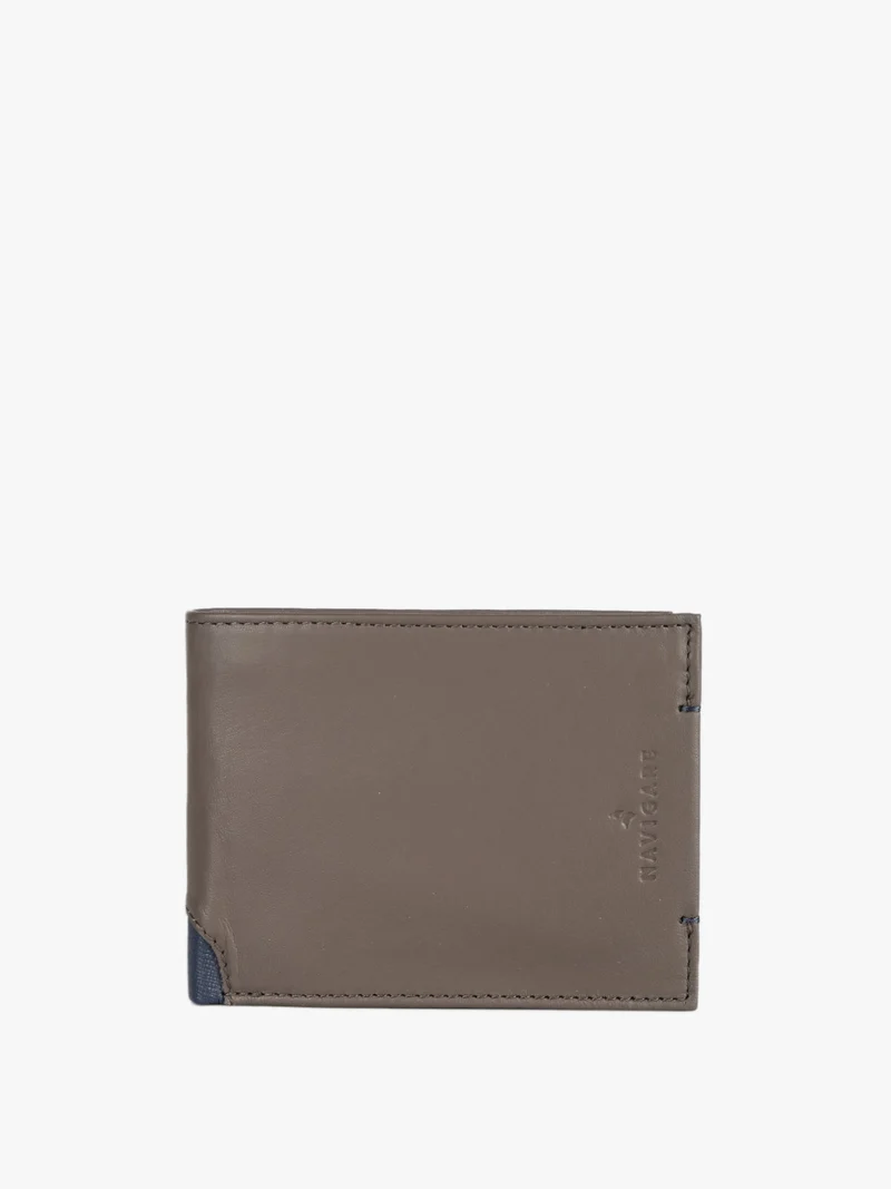 Portafoglio in pelle uomo - taupe
