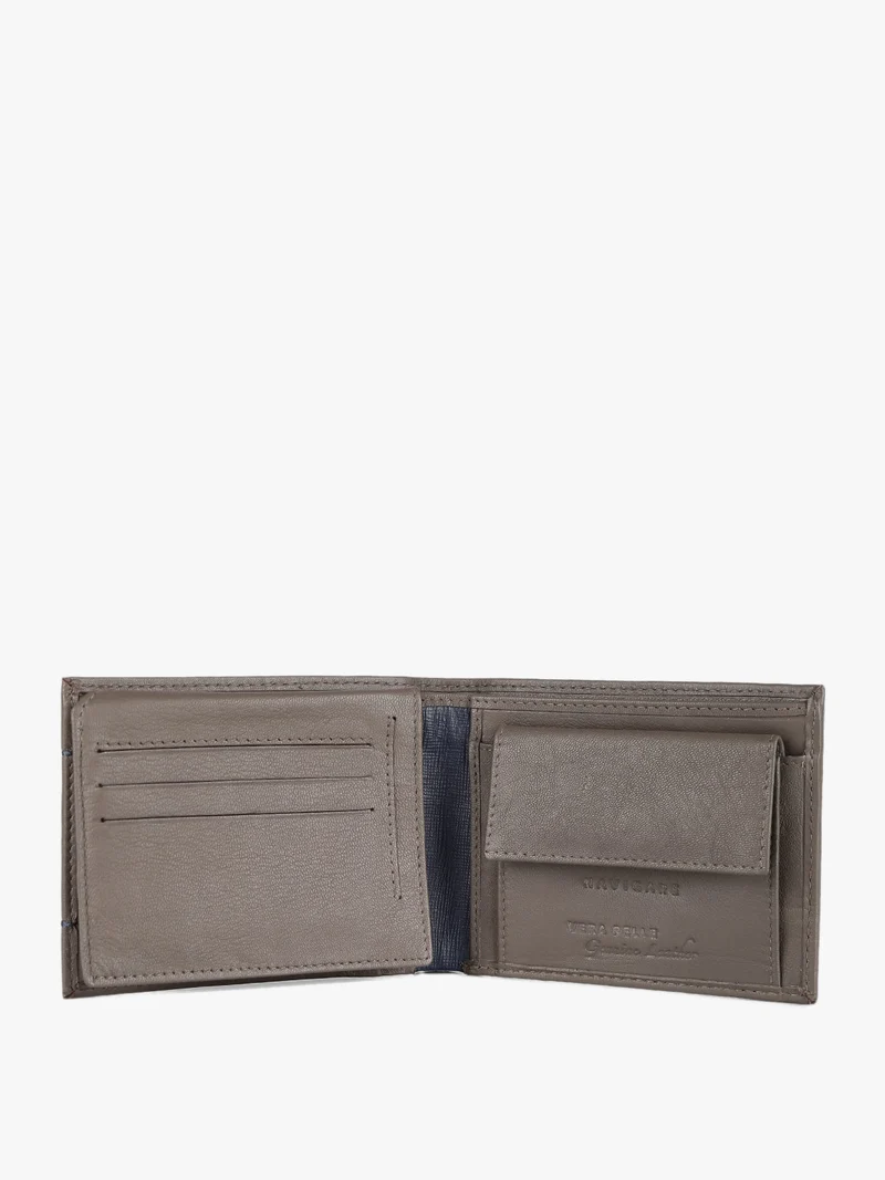 Portafoglio in pelle uomo - taupe