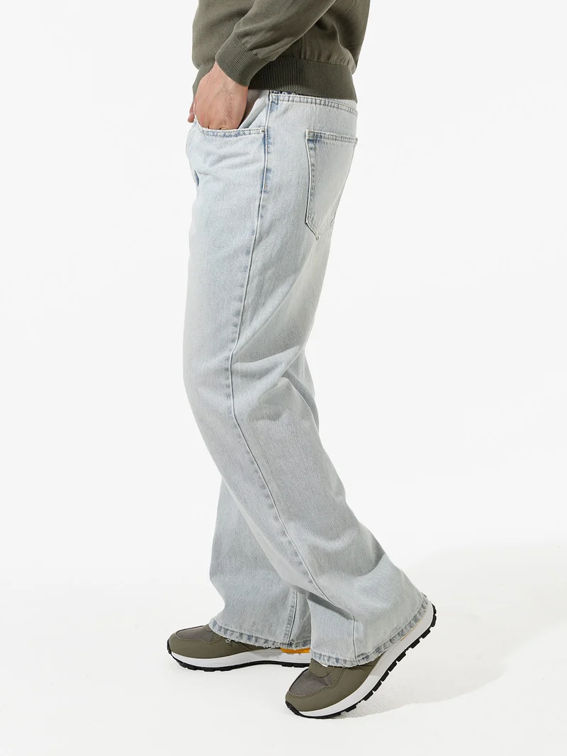 Jeans baggy da uomo con finale ampio - jeans