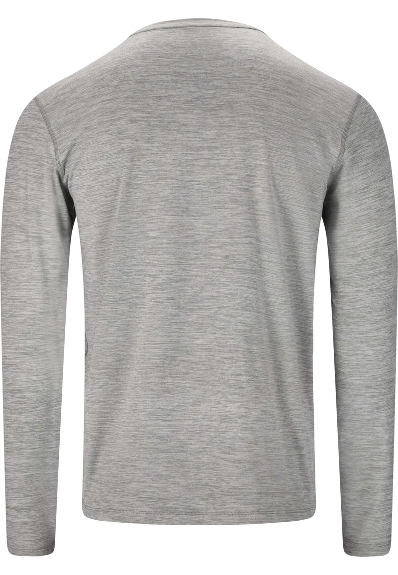 ENDURANCE Abdon M Melange L/S Langarmshirt Black
