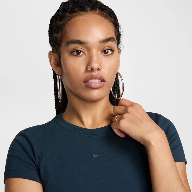 NIKE W NSW NK CHLL KNT MD CRP T-Shirt Damen