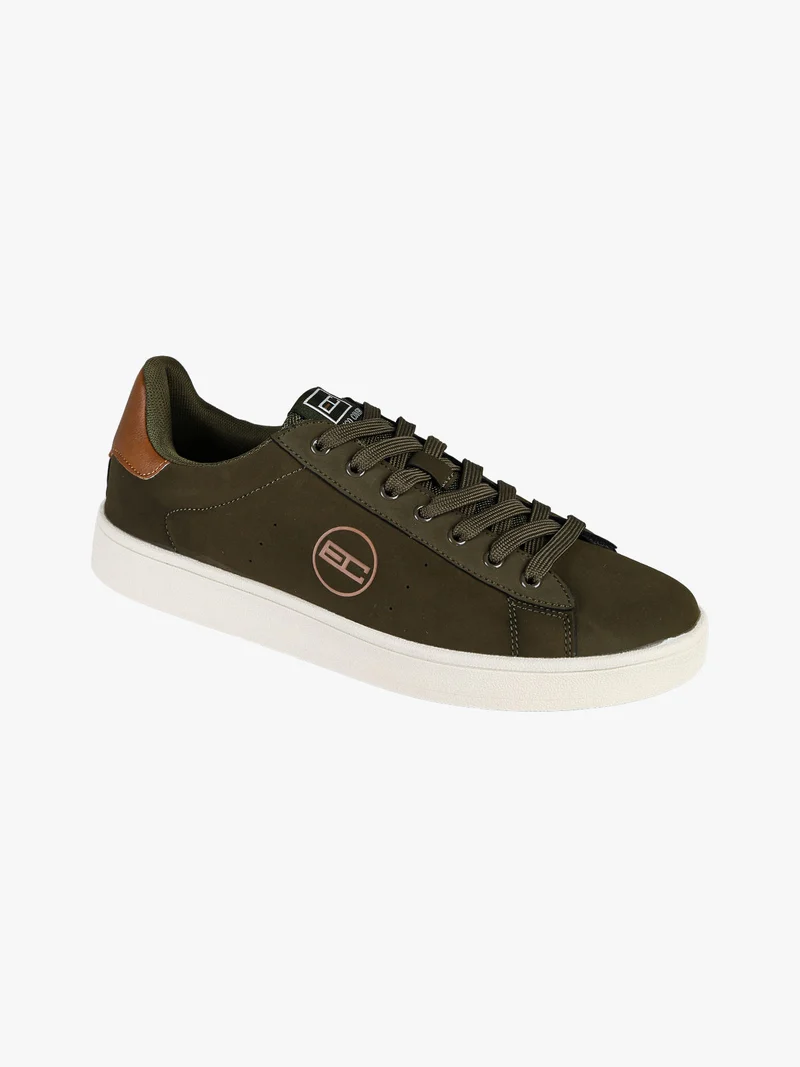 Sneakers da uomo stringate - militare