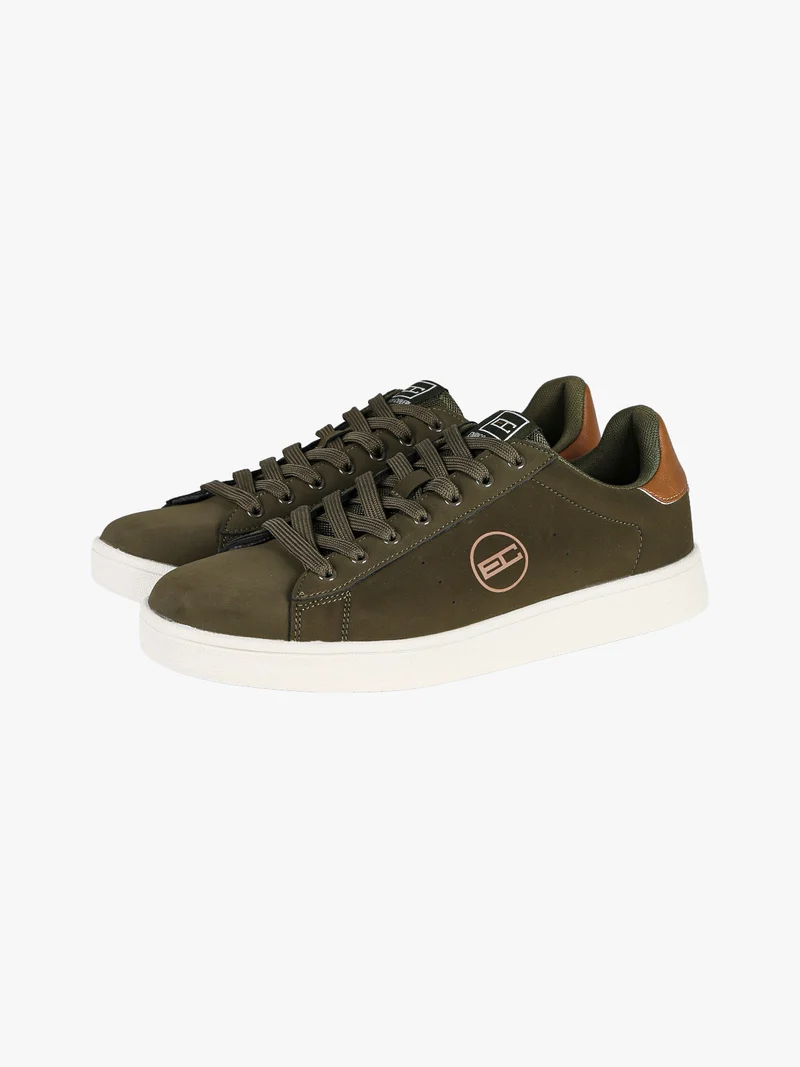 Sneakers da uomo stringate - militare