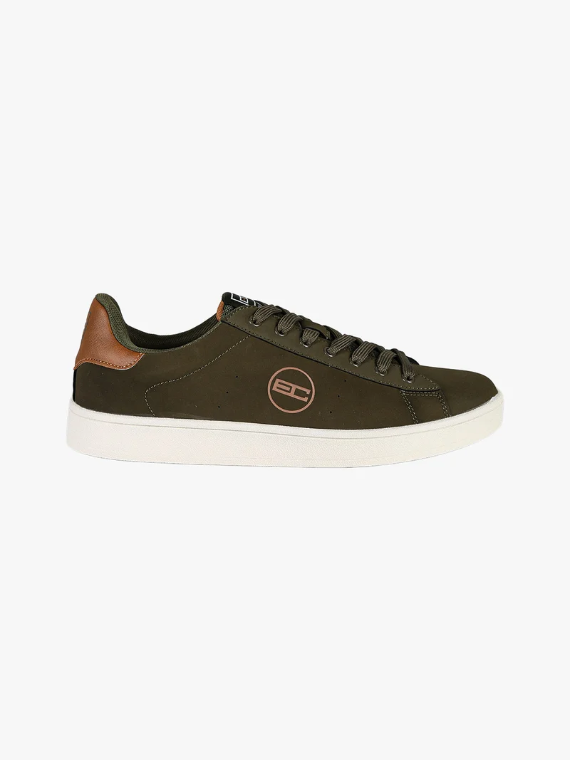 Sneakers da uomo stringate - militare