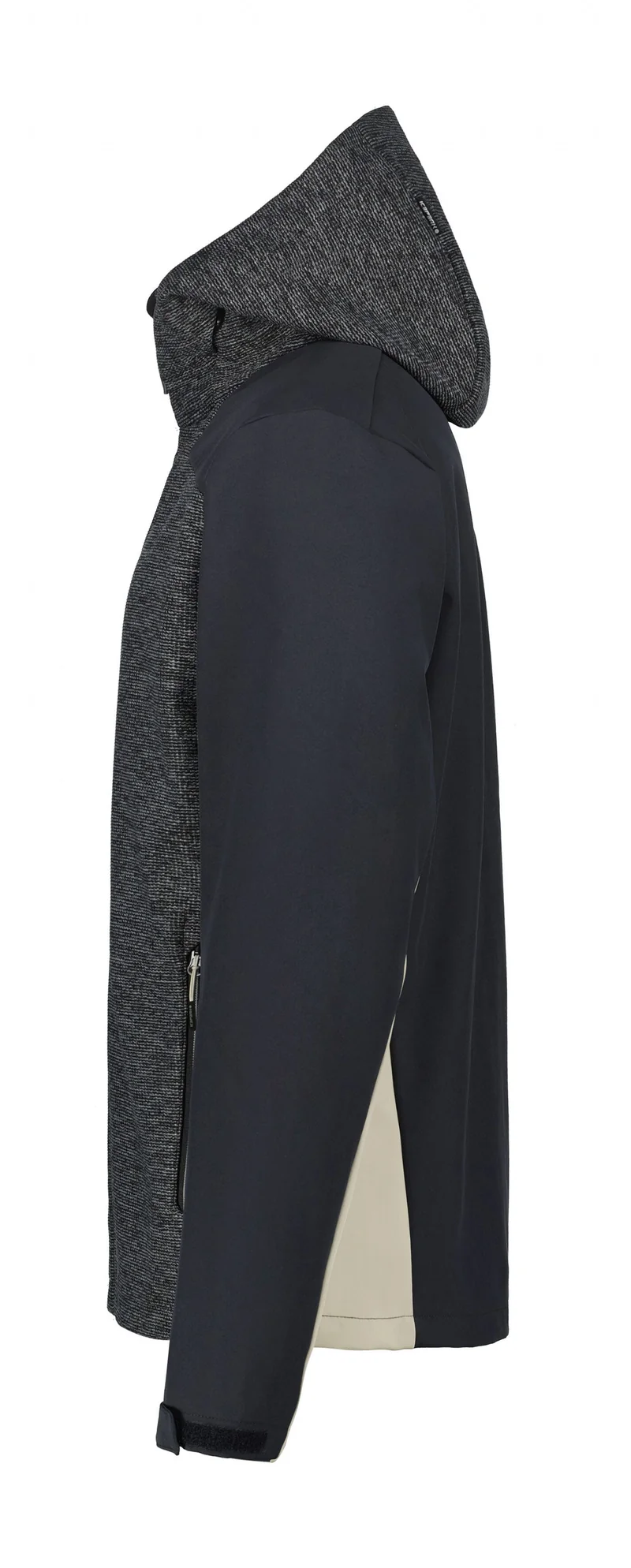ICEPEAK Softshell-Jacke Herren mit Kapuze & Stretch