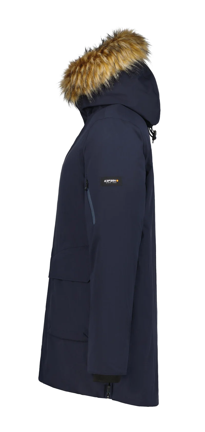 ICEPEAK MAXBASS Herren Parka mit Daunenimitat