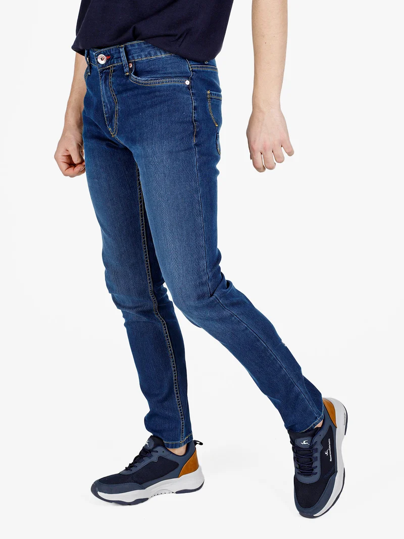 Jeans da uomo a vita bassa taglie grandi