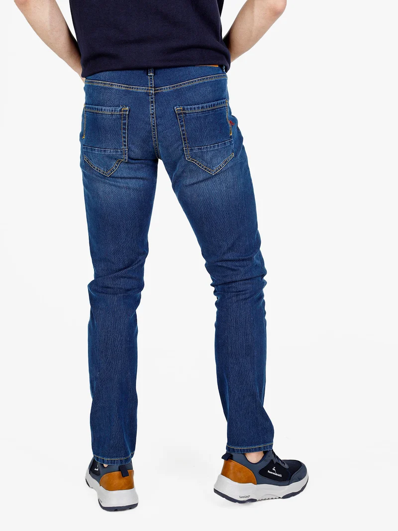 Jeans da uomo a vita bassa taglie grandi