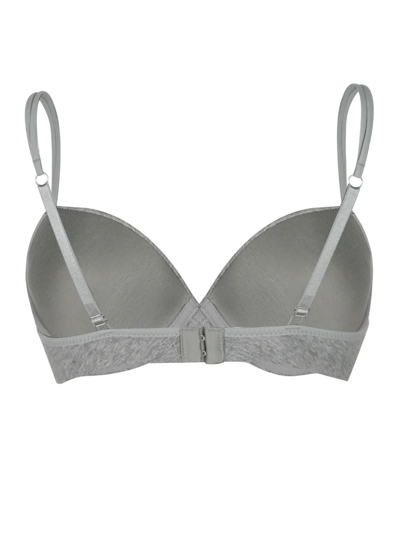 LUNA Reggiseno imbottito con ferretto COPPA B - grigio