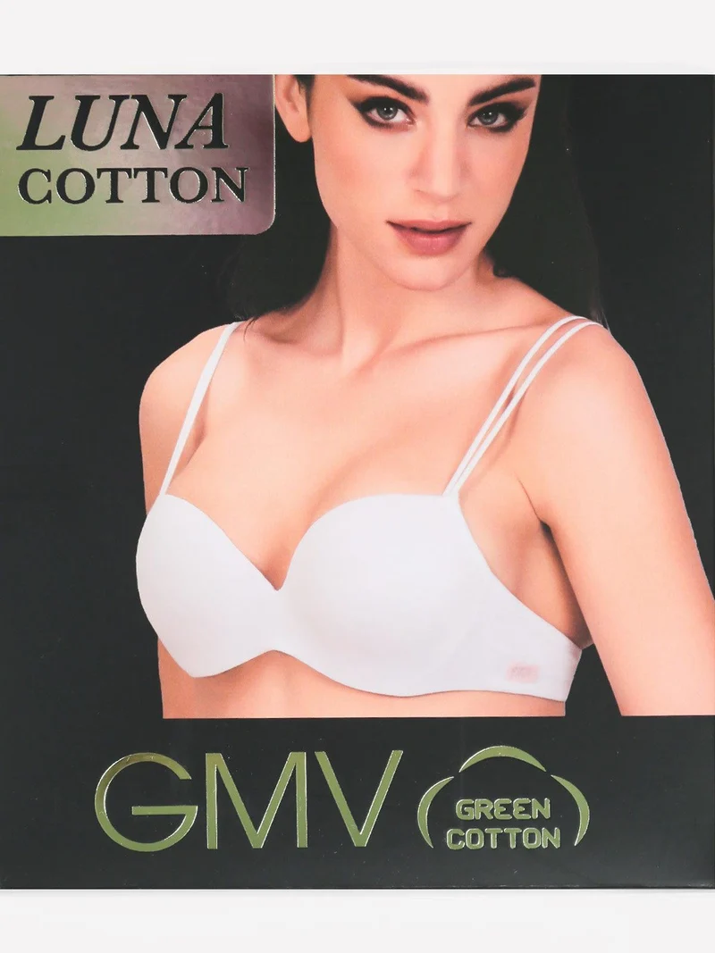 LUNA Reggiseno imbottito con ferretto COPPA B - grigio
