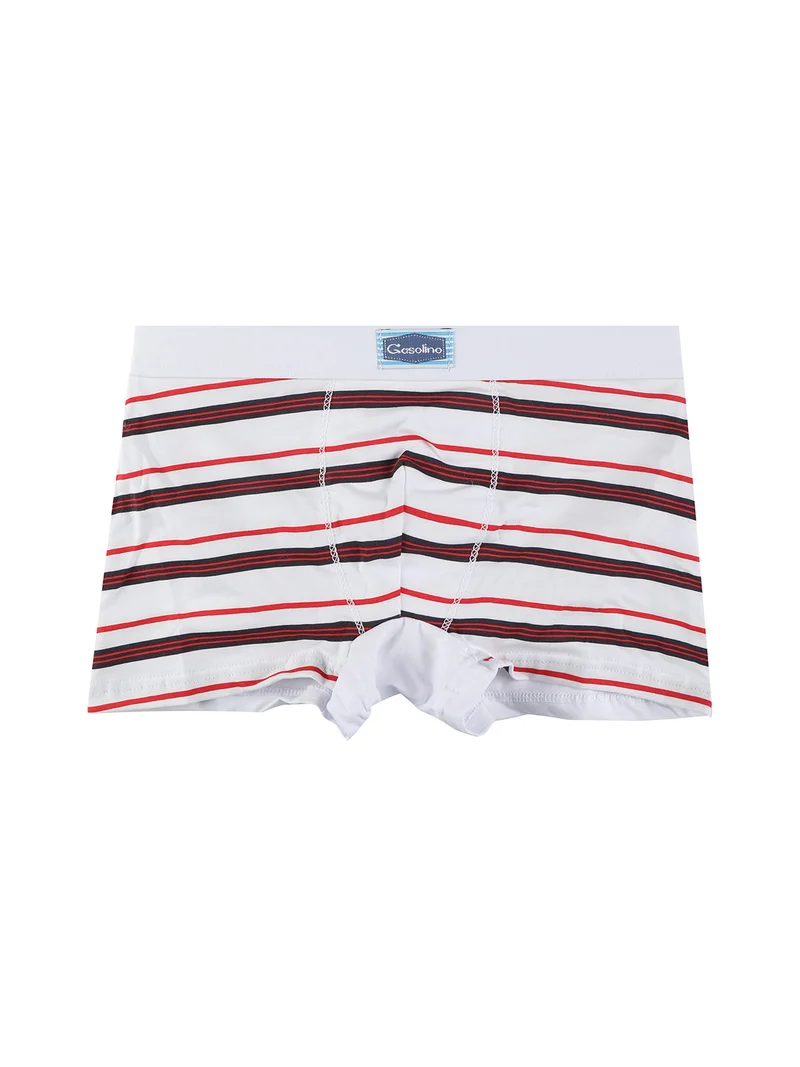 Boxer da bambino con stampa - bianco