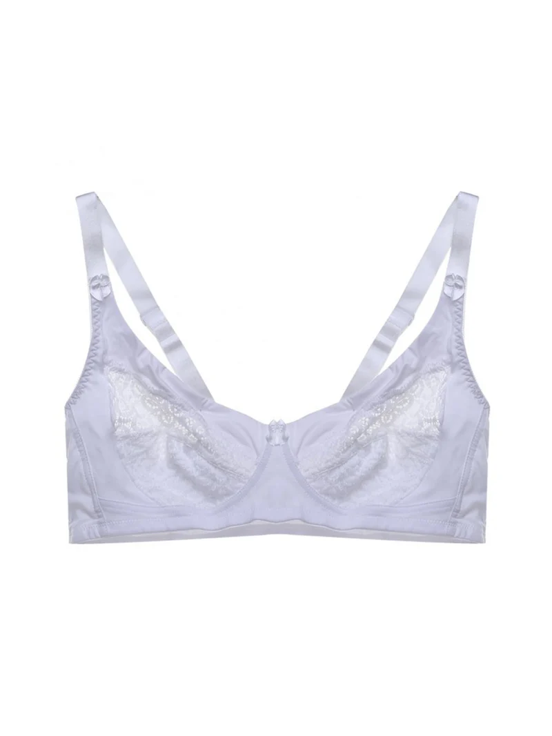 STELLA reggiseno con pizzo COPPA C - bianco
