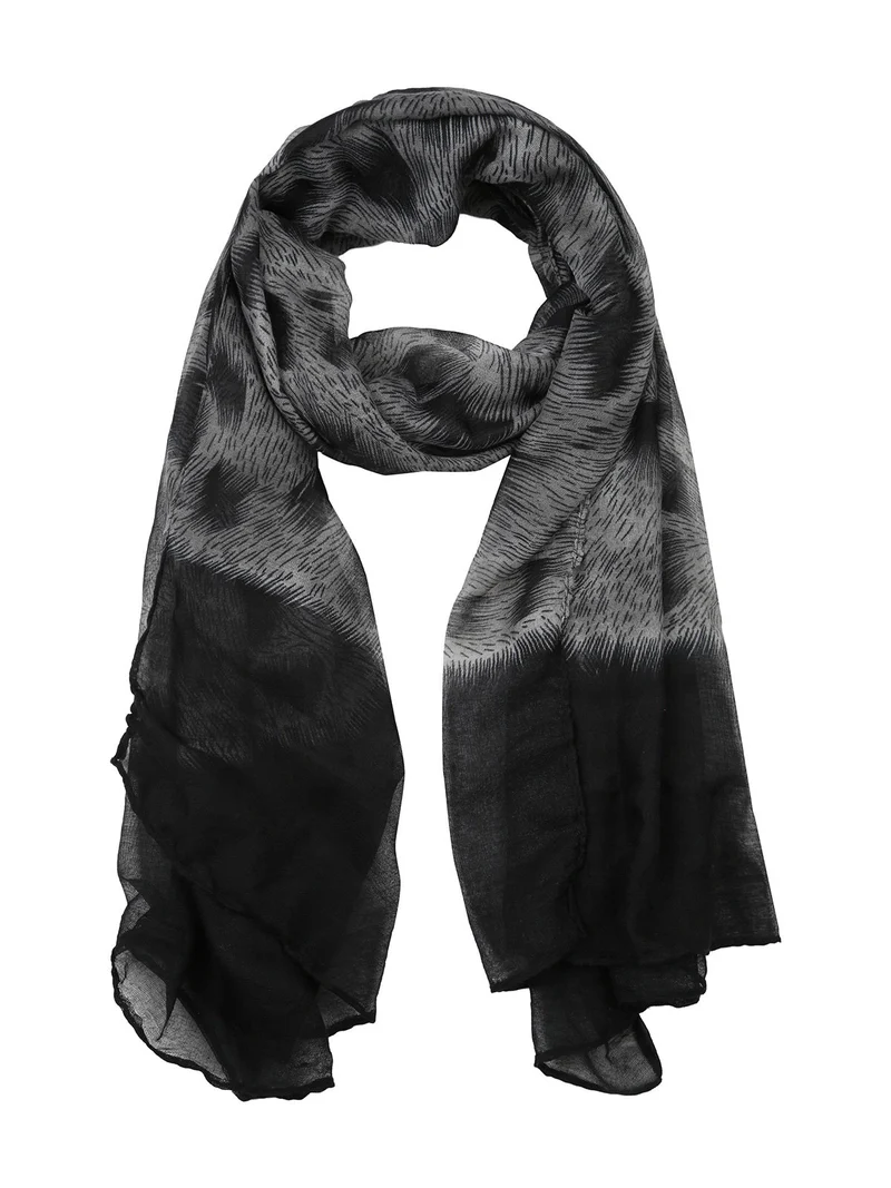 Sciarpa donna leggera - nero