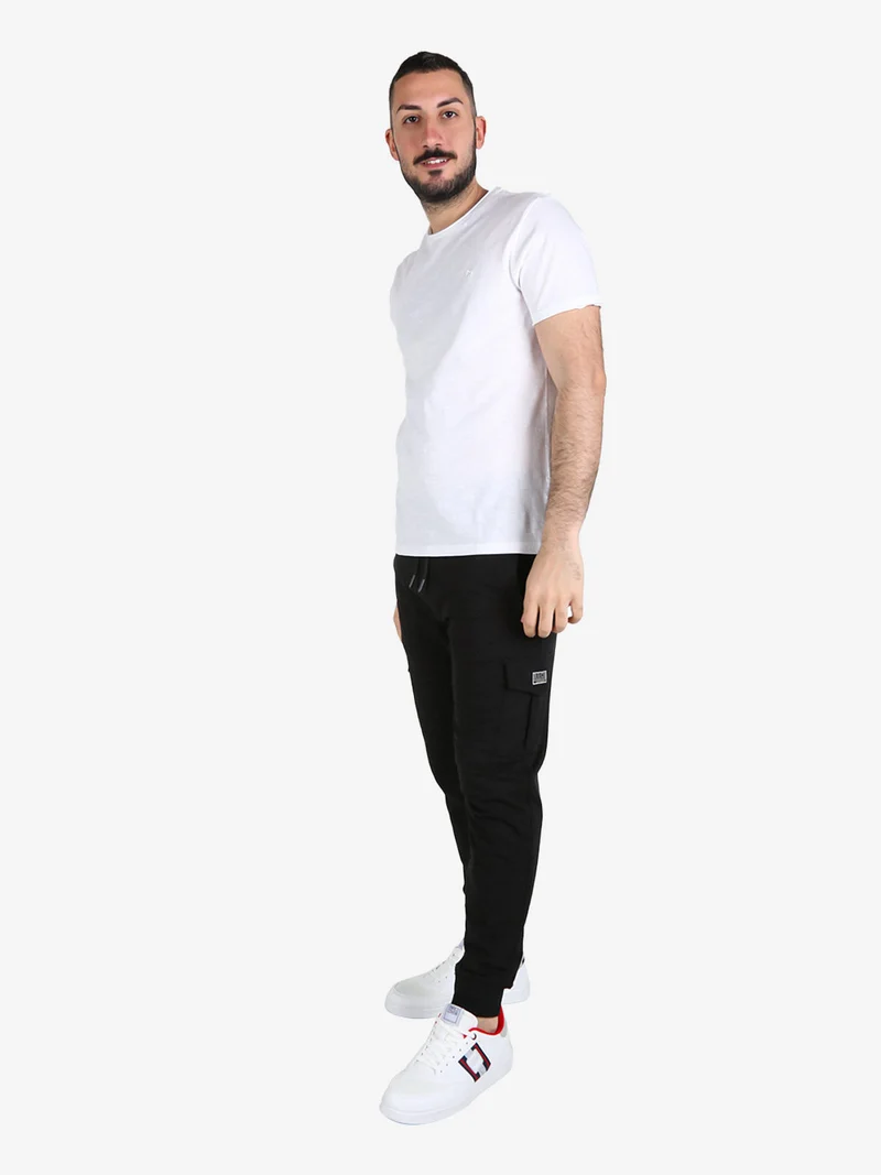 T-shirt da uomo in cotone - bianco