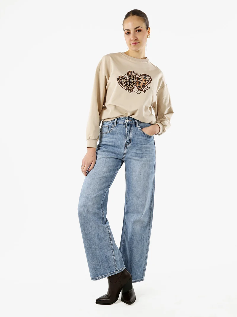 Jeans donna a gamba dritta - jeans
