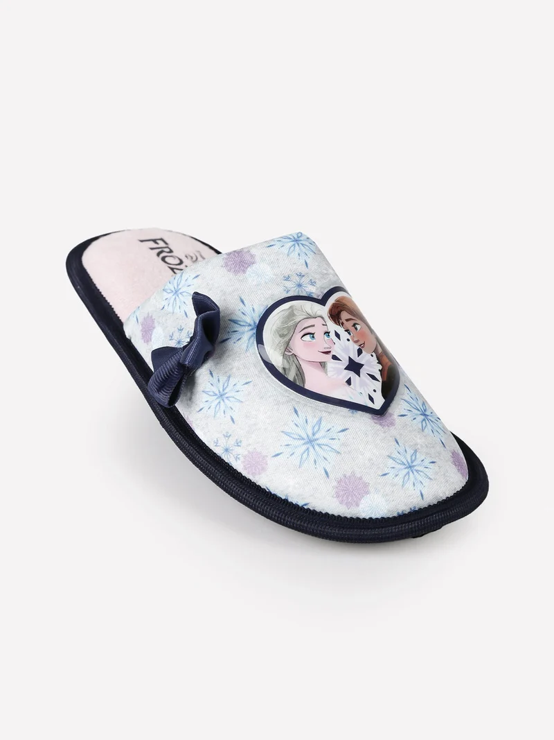 Pantofole da bambina in tessuto - blu