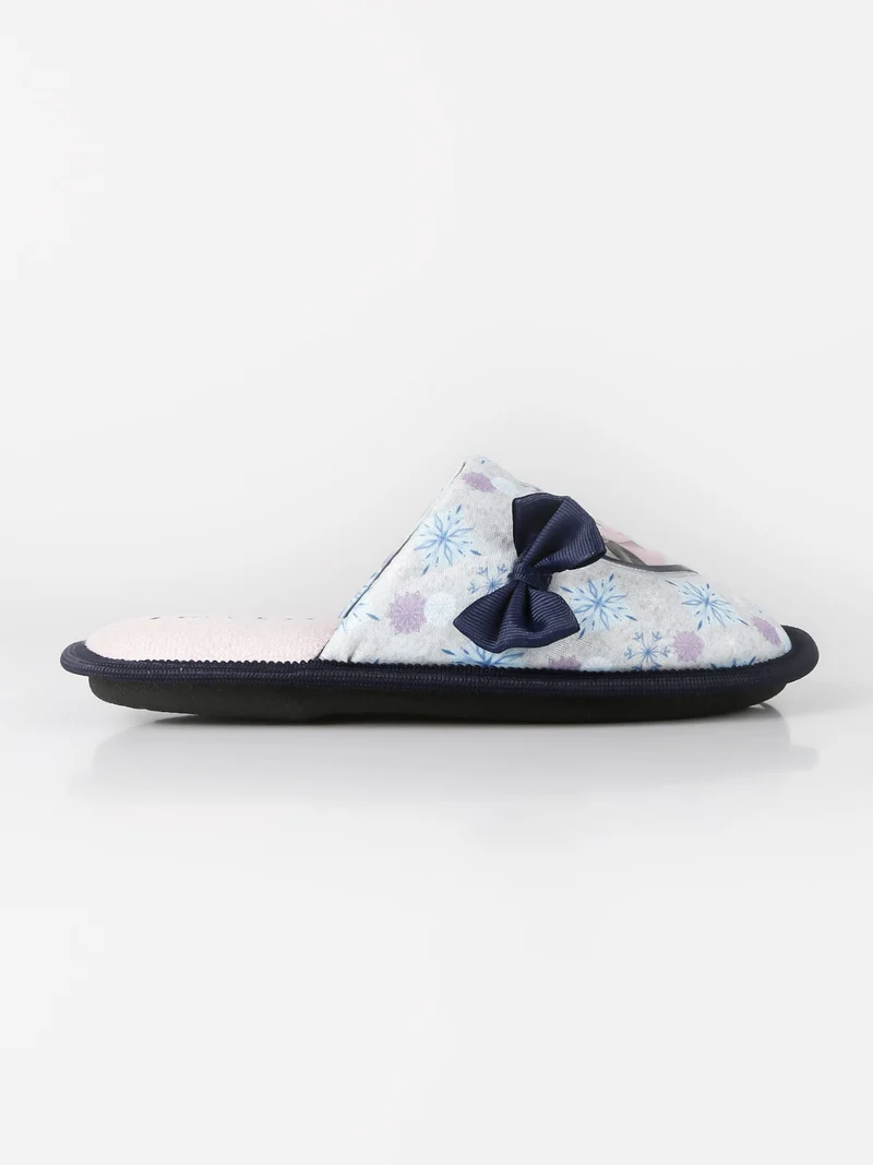 Pantofole da bambina in tessuto - blu